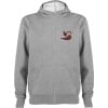 Roly Montblanc hoodie - unisex - katoen / polyester - 280 g/m2 - met rits