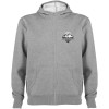 Roly Montblanc hoodie - unisex - katoen / polyester - 280 g/m2 - met rits