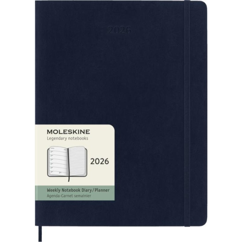 12M wekelijkse planner met zachte kaft