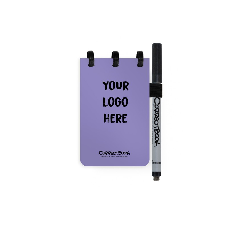 Correctbook Pocket Original - A7 - uitwisbaar - met doekje en pen