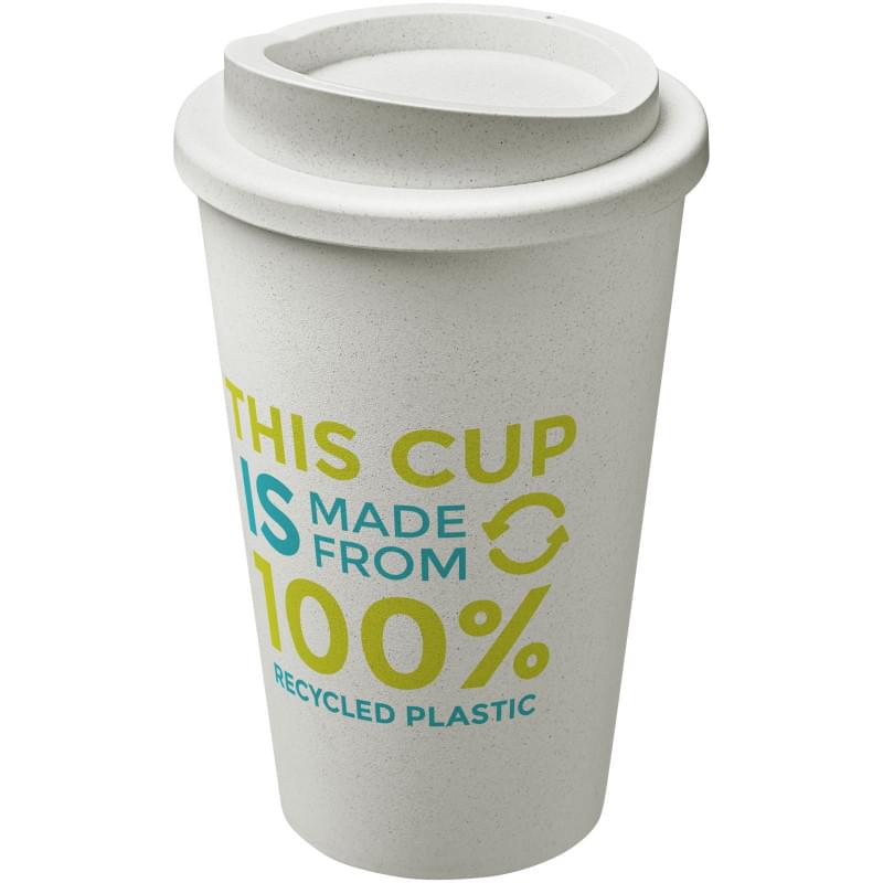 Americano® beker 350ml - Recycled PP - dubbelwandig - met draaideksel