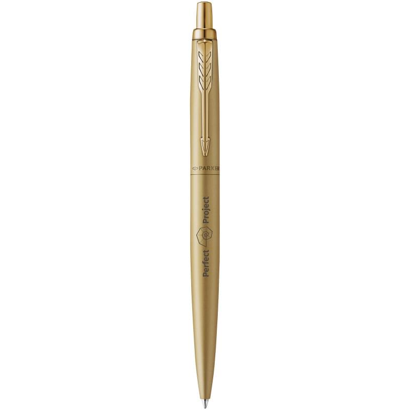 Parker Jotter XL balpen - RVS - blauwe inkt - monochrome - geschenkverpakking