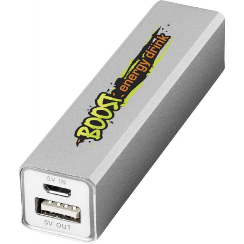 Volt powerbank - 2.200mAh - aluminium - klein ontwerp