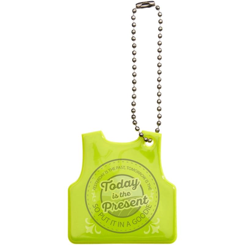  RFX™ hanger vest - PVC - reflecterend - met wit koord en veiligheidsnaald