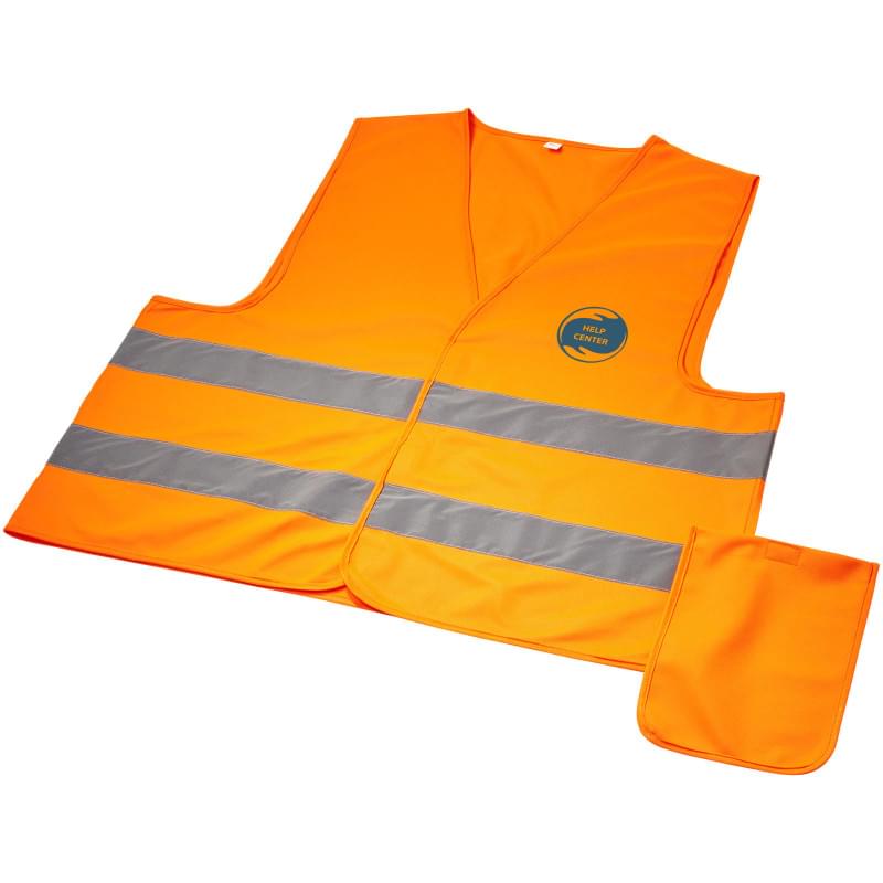 RFX™ Watch-out veiligheidsvest - polyester - klasse ll - inclusief hoes