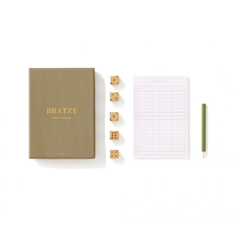 VINGA Bratzy dobbelspel - kunststof - geschenkverpakking