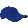 Brushed promo cap - katoen - 5 panelen - klittenbandsluiting