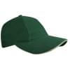 Brushed promo cap - katoen - 5 panelen - klittenbandsluiting
