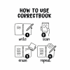 Correctbook Scratch notitieboek - A5 - uitwisbaar - met pen