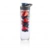 Waterfles fruitinfuser 800 ml - tritan - met draaglus