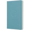 Moleskine Classic notitieboek - large - kunstleer - 120 vellen - gelinieerd - ronde hoeken, bladwijzer en elastieksluiting - hard cover