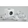 PowerCube rewirable USB reisstekker - 5V/2,1A - 4 stopcontacten - 2 USB-aansluitingen