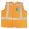 Brickstone veiligheisvest - polyester - klittenband - EN 20471-normering