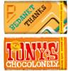 Tony's Chocolonely chocoladereep - 180 gram - diverse smaken - gepersonaliseerde wikkel