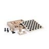 Xigral spellenset - 4 spellen - houten kist