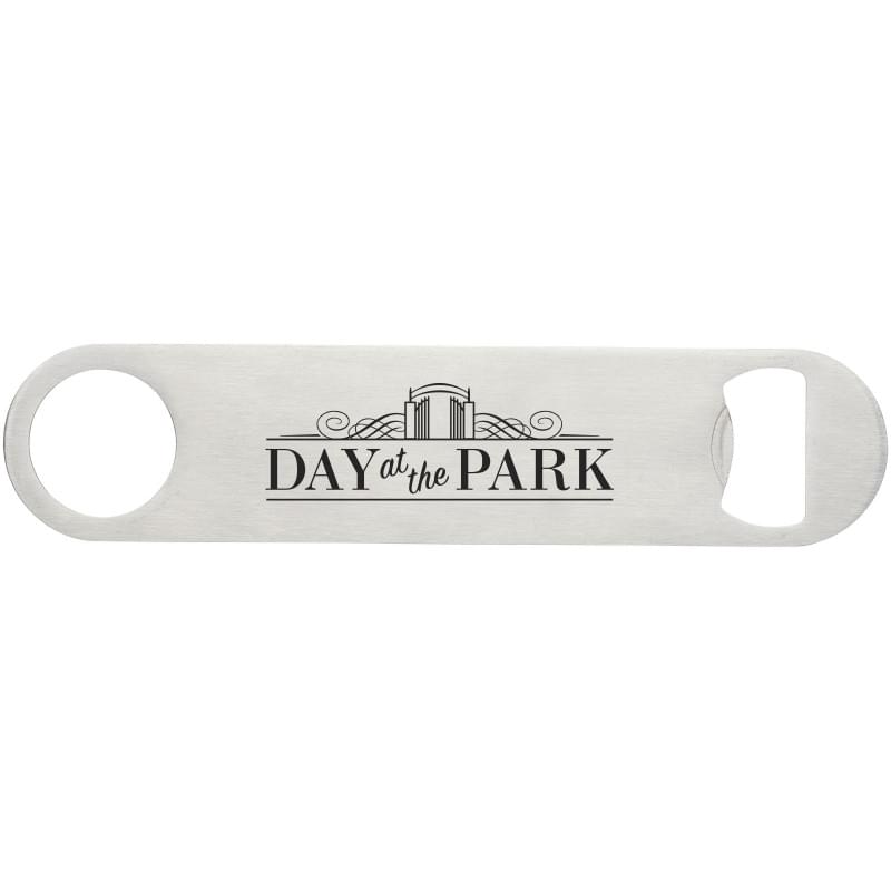 Paddle flesopener - RVS