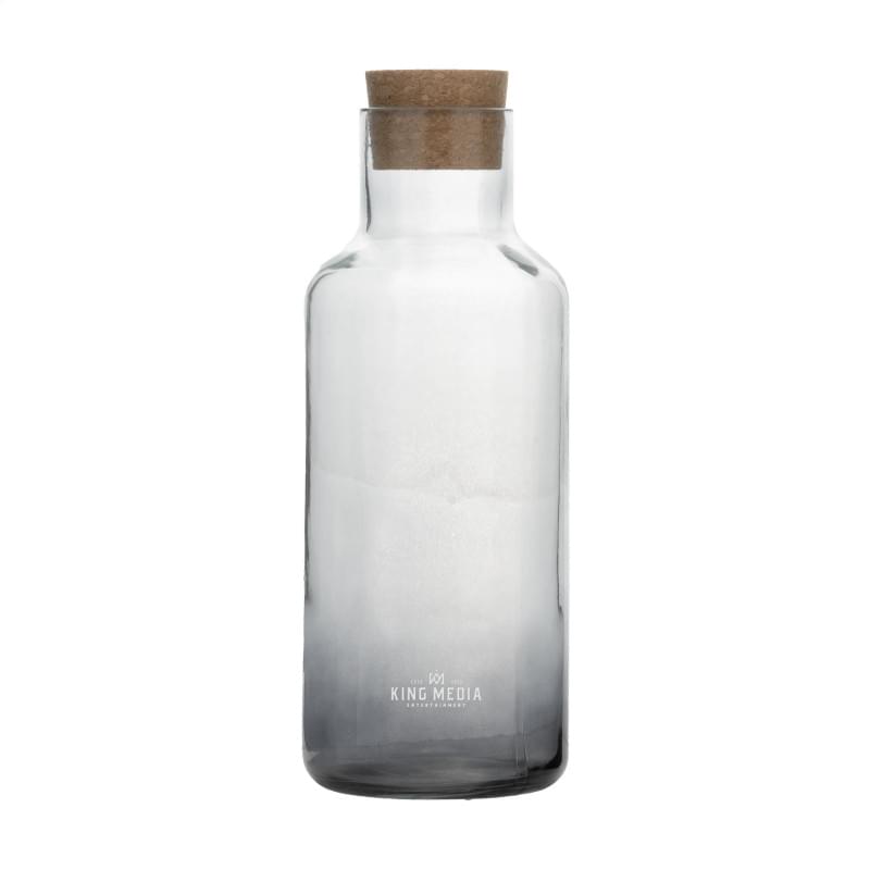 Smokey karaf 1.25L - glas - kurken dop