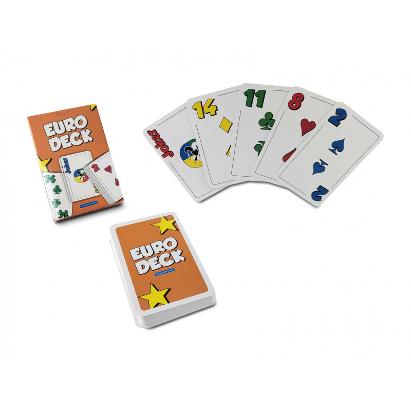 Euro Deck speelkaartenset - karton