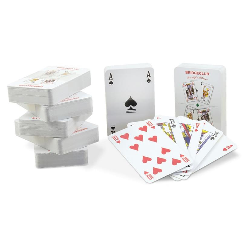 Speelkaartenset - karton - verpakt in banderol