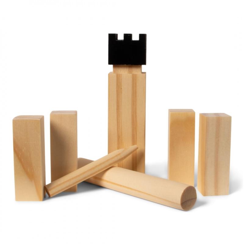 JENS Living Kubb spel - hout - outdoor