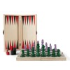 Byon Beth bordspel - hout - schaken - backgammon