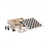 Xigral spellenset - 4 spellen - houten kist