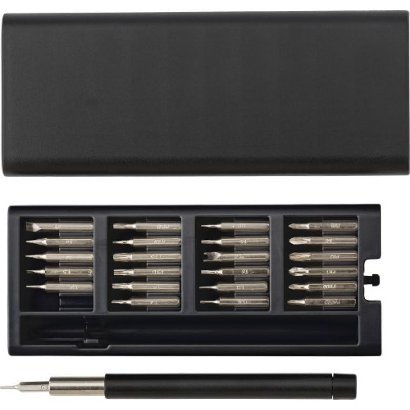 ABS en metalen schroevendraaierset