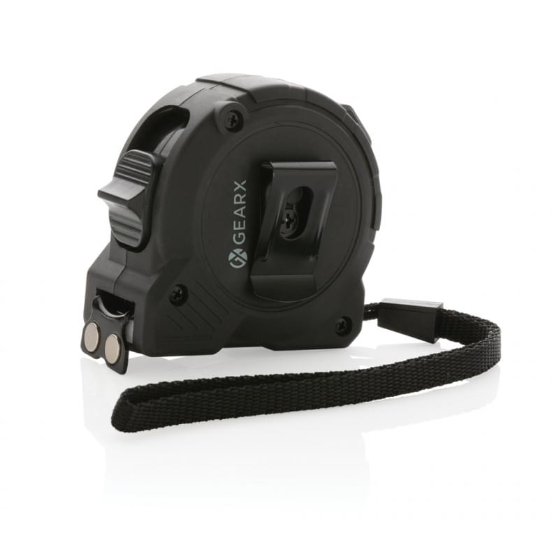 Gear X rolmaat - 5 m - 1,9 cm - ABS - polsbandje - langzame oprolmechanisme