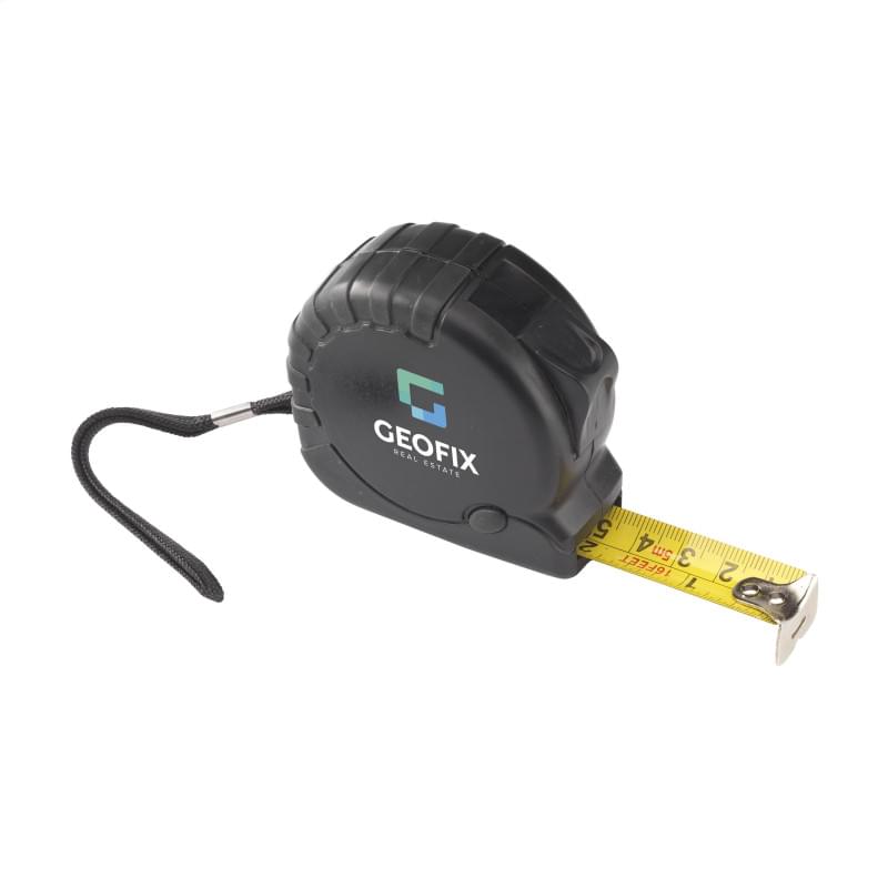 Midland rolmaat - 5 m - 1,9 cm - ABS/staal - riemclip - polsriem