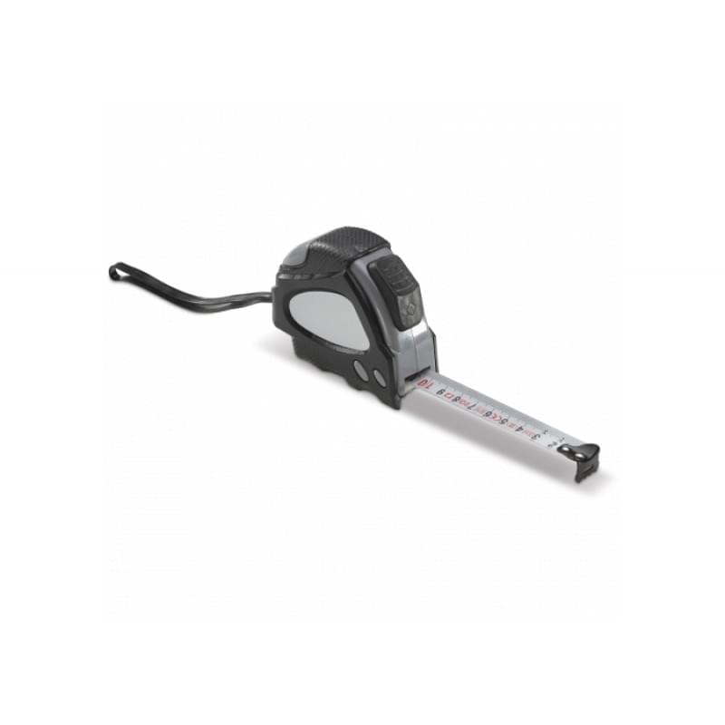 Assist rolmaat - 5 m - ABS/metaal - broekklem