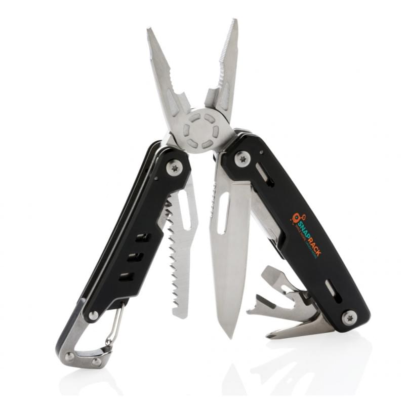 Solid multi-tool met karabijnhaak