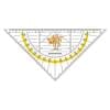 Michiel geodriehoek - kunststof - 16 cm - gradenboog