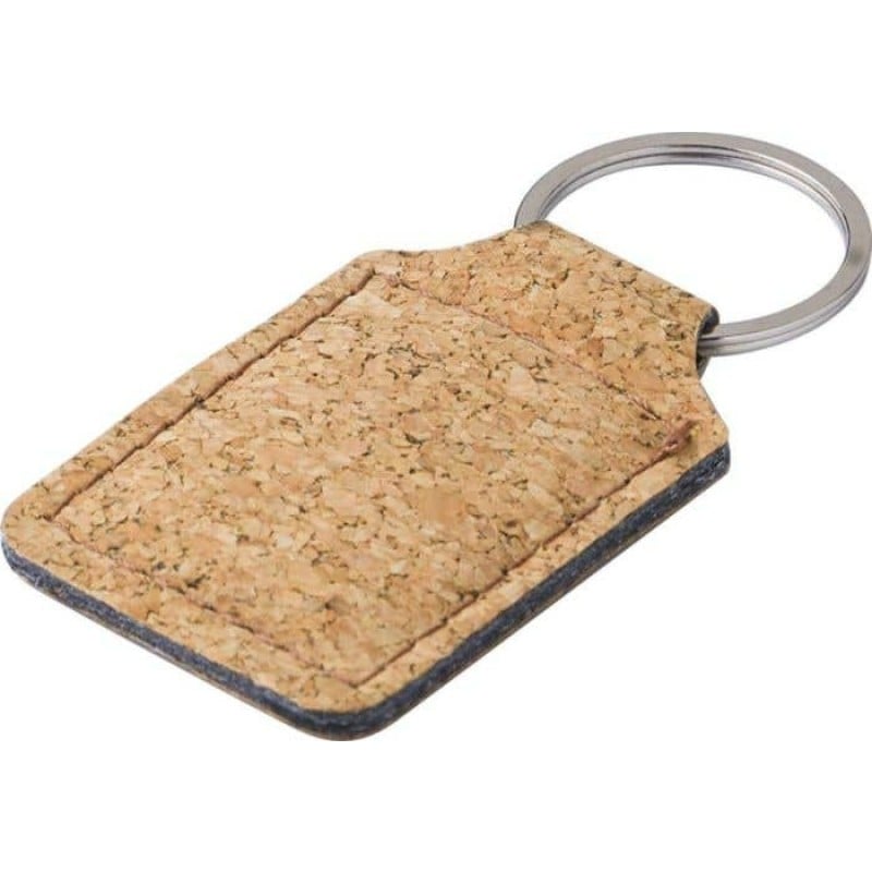Madelyn sleutelhanger - kurk - 6 cm