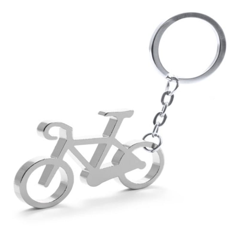 Fiets sleutelhanger - aluminium