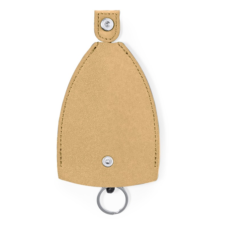 Greip sleutelhangerhoes - PU - 11.2 cm - trekkoord en drukknopsluiting