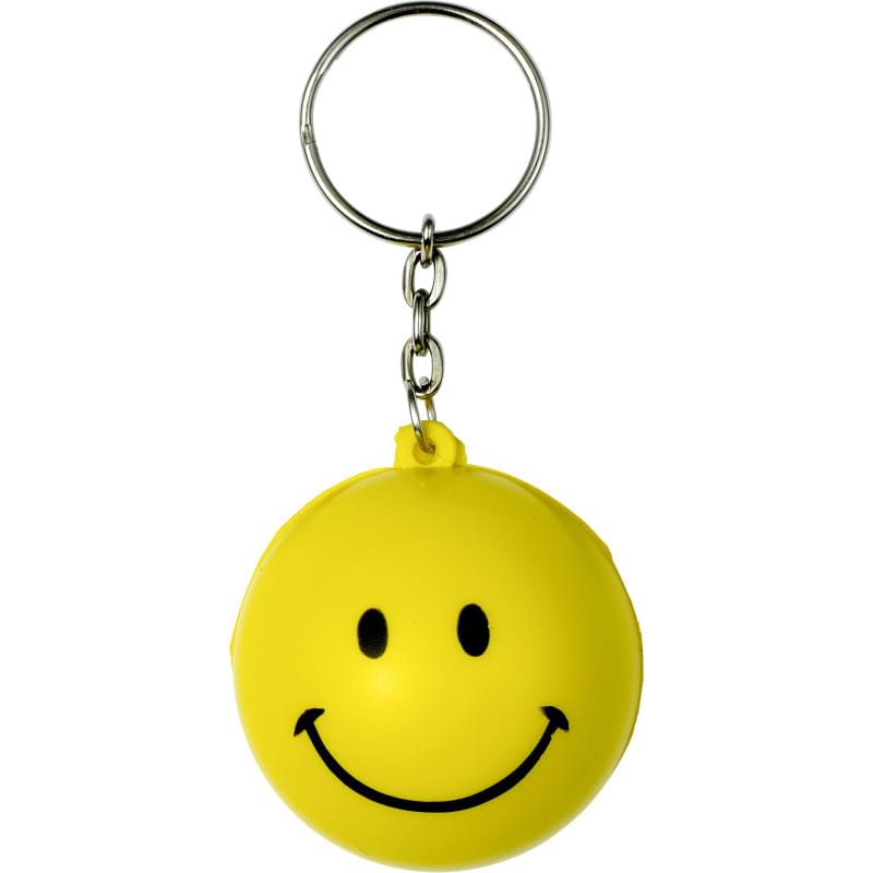 anti-stress bal - smiley - Ø 3,9 cm - PU