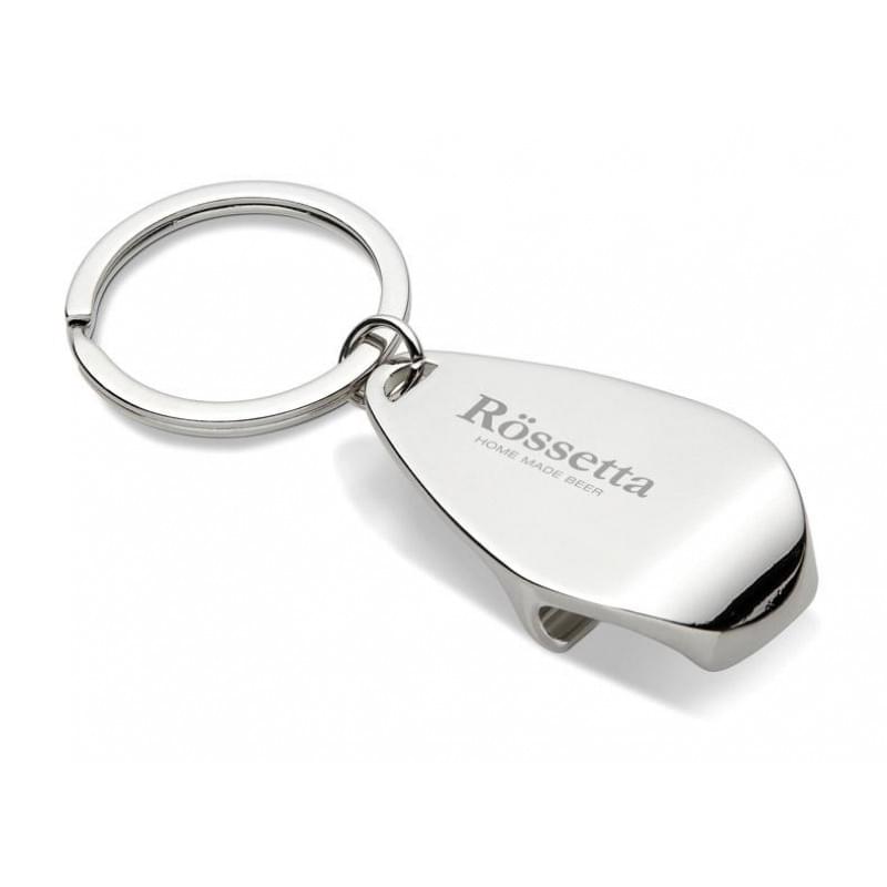 Handy sleutelhanger - metaal - 8.5 cm - met flesopener