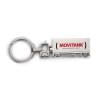 Vrachtwagen sleutelhanger - metaal - 10.5 cm - geschenkverpakking