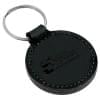 Ronde sleutelhanger - kunstleer