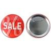Button met speld 75 mm
