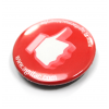 Button met kledingmagneet 37 mm