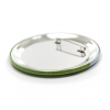 Button met speld 75 mm