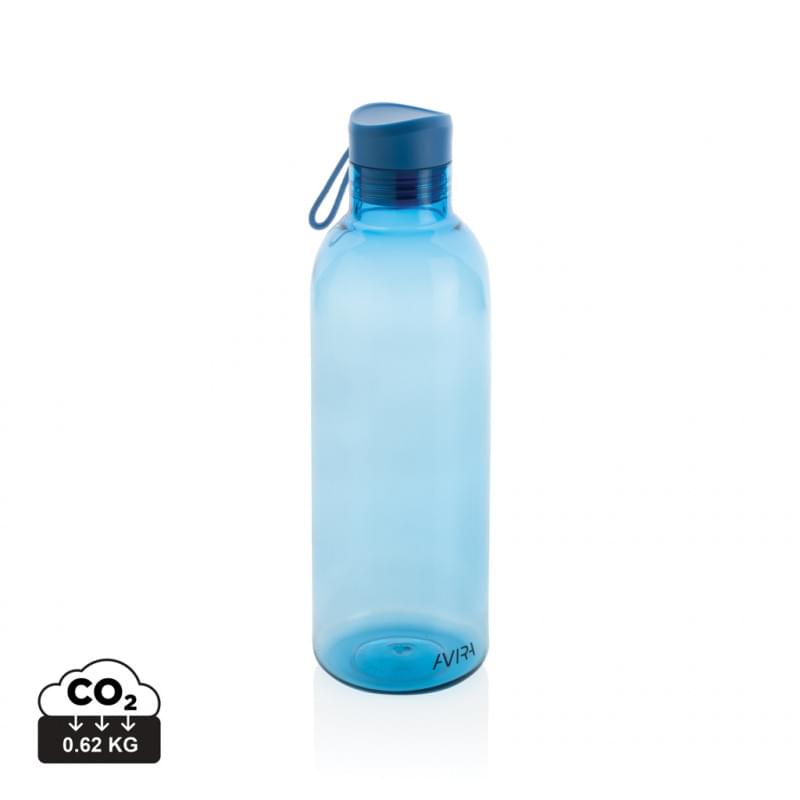 Alvira waterfles 1000 ml - rPET - transparant gekleurd