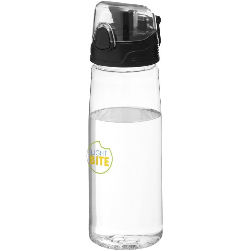 Capri sportfles 700ml - tritan - vaatwasserbestendig - transparant gekleurd 