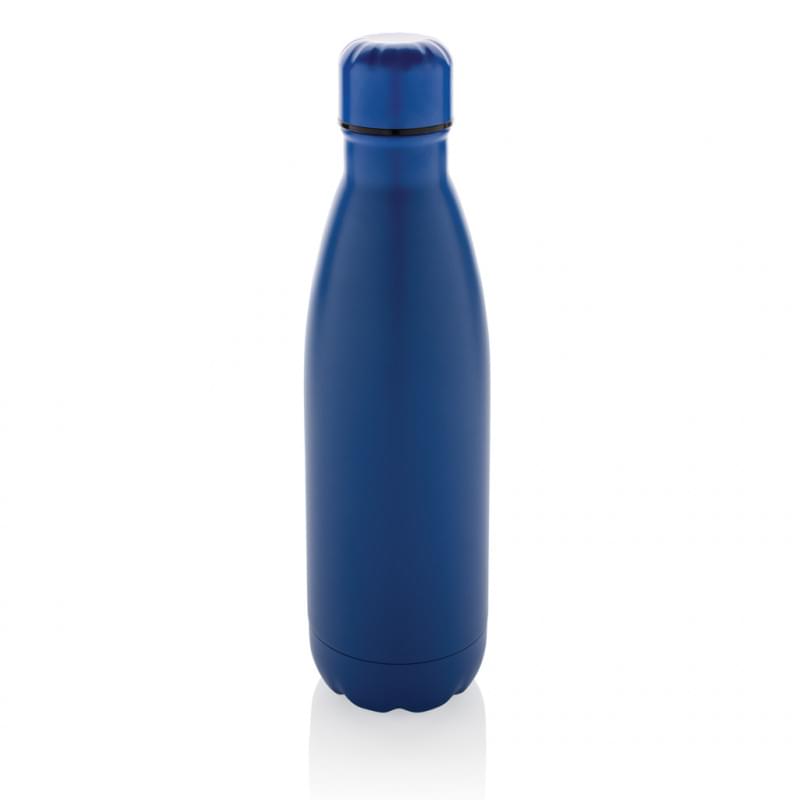 Eureka fles 500ml - gerecycled RVS - enkelwandig - gekleurde fles en dop