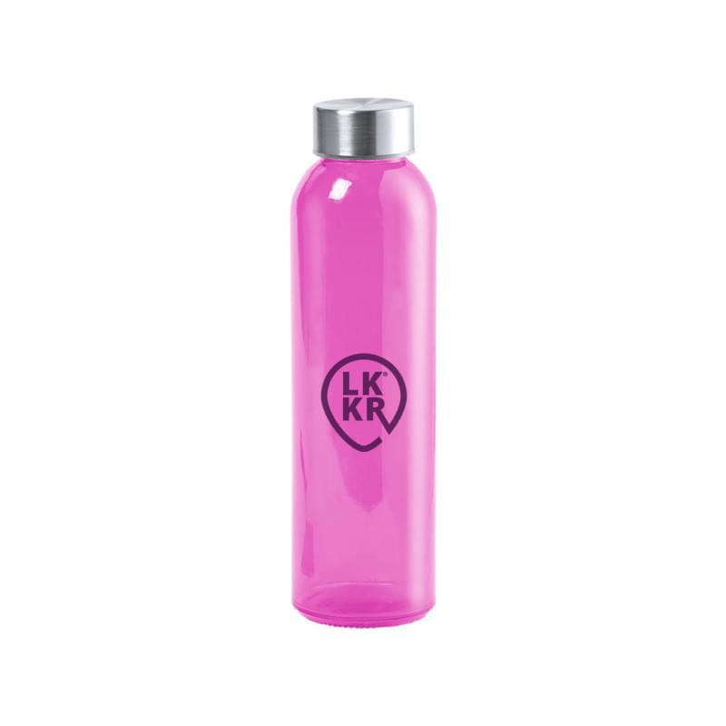 Terkol fles 500ml - glas - transparant gekleurd