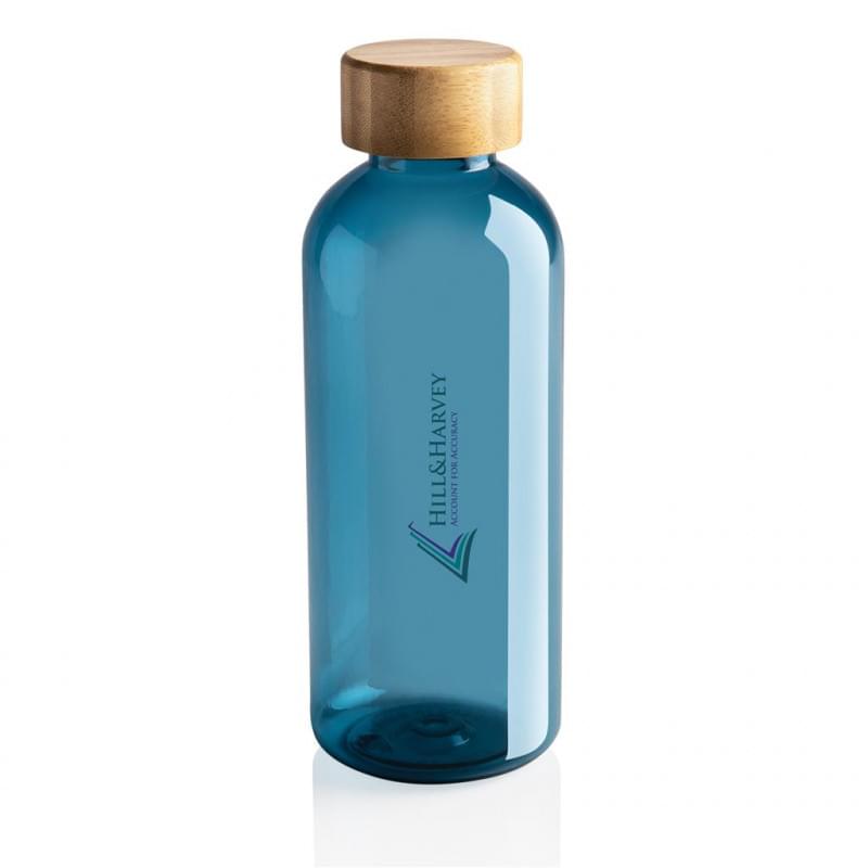 Waterfles 660ml - rPET - bamboe dop
