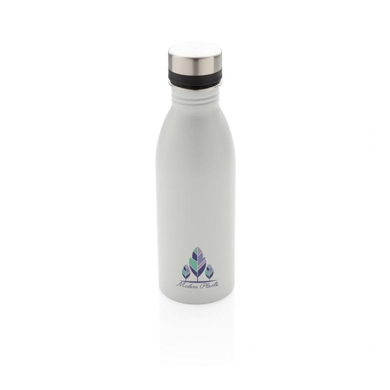 Waterfles 500 ml - RVS recycled - schroefdop