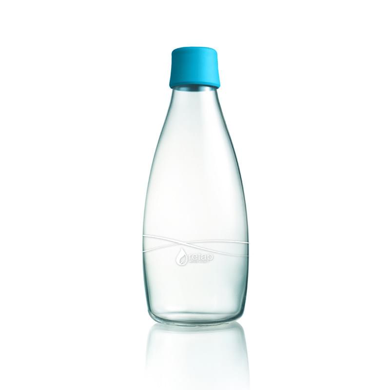 Retap Bottle 800 ml - glas recycled - schroefdop