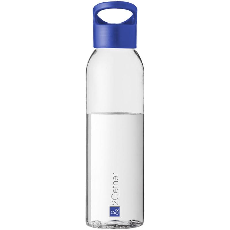 Sky drinkfles 650ml - tritan - transparant met gekleurde dop